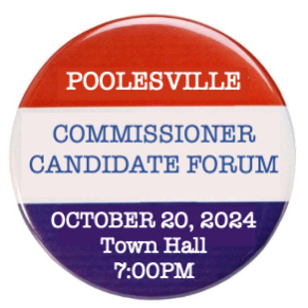 2024 10 20  Poolesville Commissioner Candidate Forum