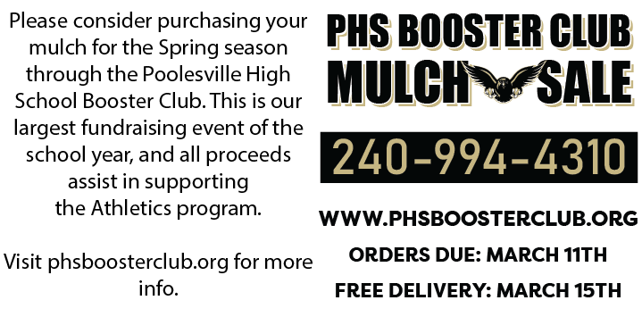 Poolesville High School Mulch Sale