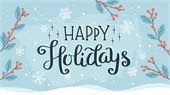 Happy Holidays